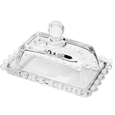 Manteigueira Cristal Pearl 14x9x8cm Manteigueira Cristal Pearl 14x9x8cm